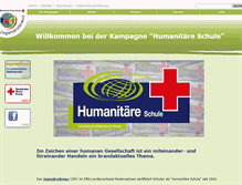 Tablet Screenshot of humanitaereschule.de